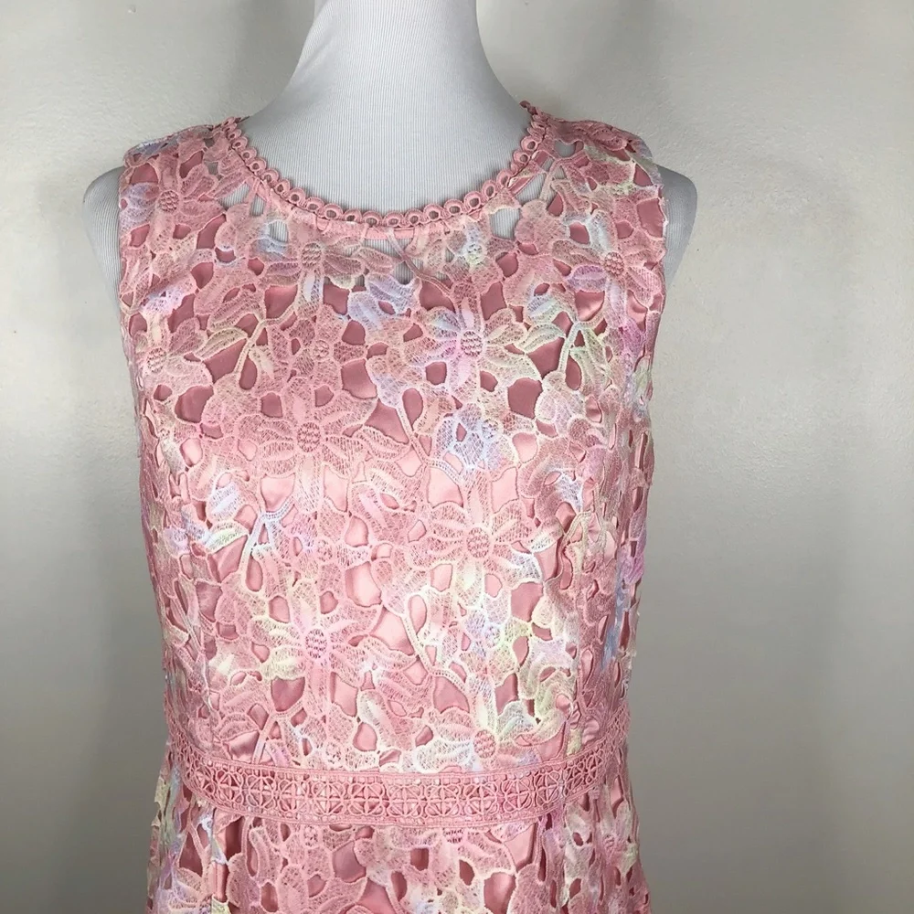 NEW ISAAC MIZRAHI LIVE Lace Dress Sz. 6 - Picture 8 of 13